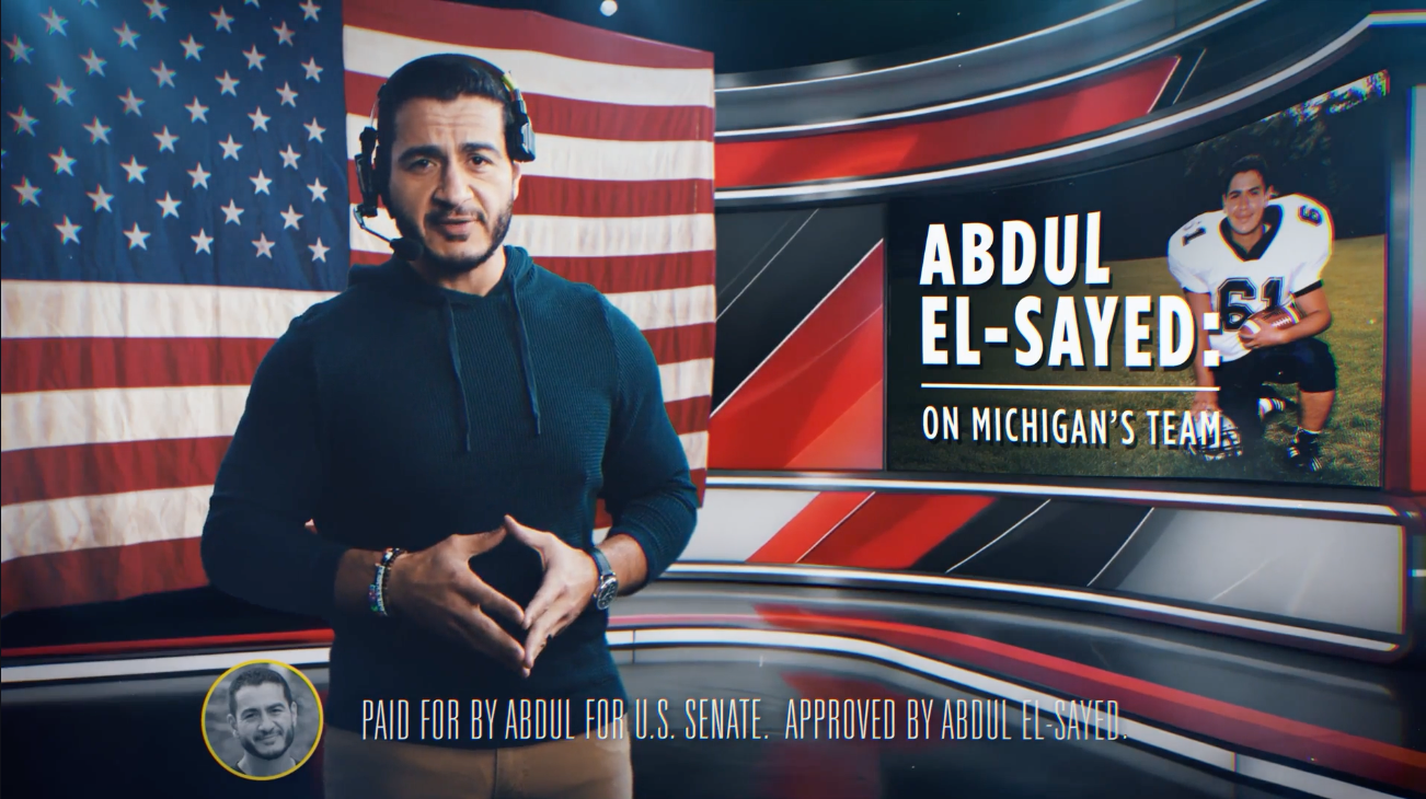 Abdul El-Sayed Checks The Tape In New SportsCenter Themed Ad – Michigan ...